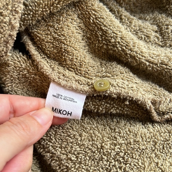 Mikoh Olive Green Cardigan Sweater - Picture 7 of 8